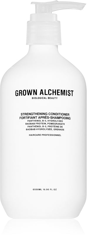 Grown alchemist Condicionador fortalecedor hidrolisado com proteínas de Bao-Bab, calêndula, Eclipta Alba - 500 ml