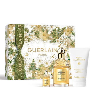 Guerlain Aqua Allegoria Forte Mandarine Basilic - Edp 75 Ml + Lozione Corpo 75 Ml + Edp 7,5 Ml