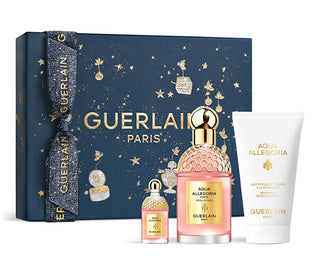 Guerlain Aqua Allegoria Forte Rosa Rossa - Edp 75 Ml + Lozione Corpo 75 Ml + Edp 7,5 Ml