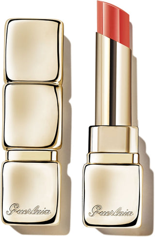 Guerlain KissKiss Shine Bloom -huulipuna 319 Peach Kiss 3,2 grammaa