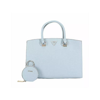 Guess, Alexie, pelle sintetica, borsa in tessuto, nuvola pallida, VG841607, da donna