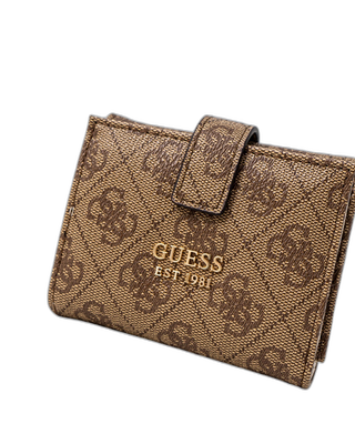 Guess, Alisa, portafoglio in tessuto, 23380, beige, da donna