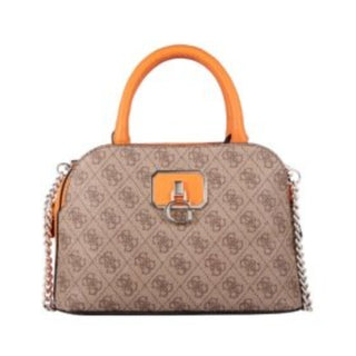Guess, Alisa, fabric bag, brown, hwsg81