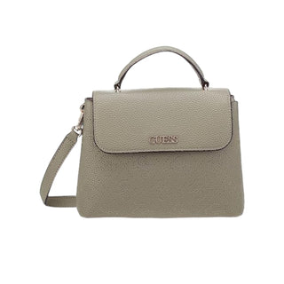 Guess, Amara, Pelle sintetica, Logo 4G, Borsa a tracolla in tessuto, Salvia, SG849318, 34 x 29 x 11 cm, Da donna