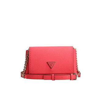 Guess, Downtown Chic Mini, pelle sintetica, borsa in tessuto, camelia, XG838578, da donna