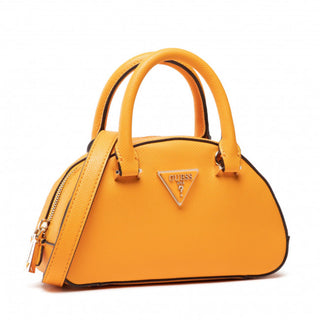 Guess, Cordelia, pelle, borsa in tessuto, arancione, da donna, mini