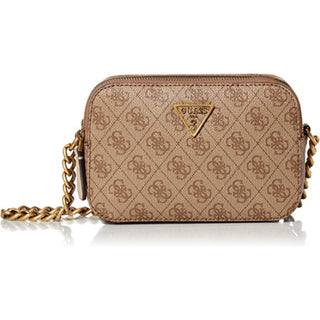 Guess, Dalma, Pelle sintetica, Borsa per fotocamera, Borsa a tracolla in tessuto, Bronzo, BW7425 VIN35, 20,32 x 7,62 x 13,97 cm, Da donna
