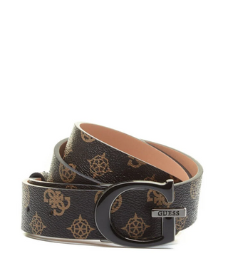 Guess, Dalma, cintura in tessuto, BW7425-VIN35-BNL-S, marrone, da donna, taglia M
