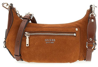 Guess borsa a tracolla in pelle da donna Banana Bag HWSG9501720-COG