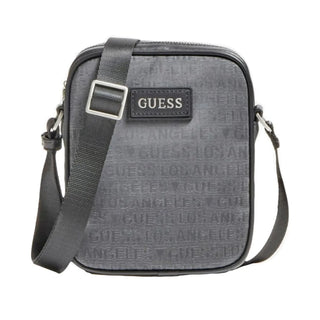 Guess, Dan, Portadocumenti, Borsa a tracolla in tessuto, Nero, HMDLJCP0317, Da uomo