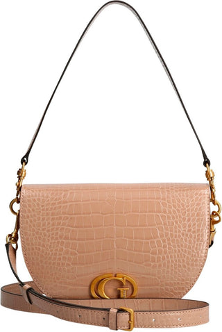 Guess, Danna, poliuretano, borsa in tessuto, cammello, HWCA8420190, da donna, 24 x 17 x 5 cm