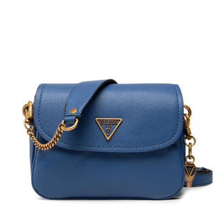 Guess, Destiny, borsa in tessuto, borsa a tracolla, blu reale, HWVB78 78200, da donna