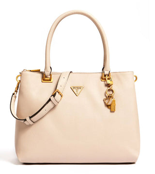 Guess, Destiny, poliuretano, borsa in tessuto, Society Caryall, fungo, HWVB78 78100