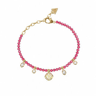 Guess Jaipur Splendor gold-plated Bracciale JUBB06145JWYGFC - Length: 18.4cm
