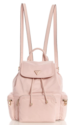 Guess, Eco Gemma, zaino in tessuto, rosa chiaro, da donna