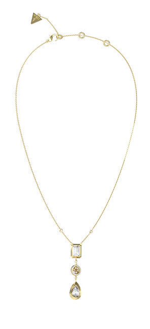 Guess Elegant gold-plated Collana 4G Light JUBN05234JWYGT/U