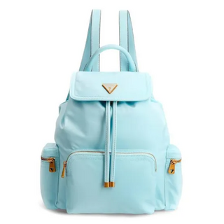 Guess, Gemma, poliestere, zaino in tessuto, Aqua, 204669, da donna, 22 x 30 x 9,5 cm