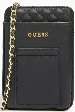 Guess, Guess, poliuretan, torba materiałowa, etui na telefon, czarny, PW1510P2301, kobiety, 16,5 x 3 x 11 cm