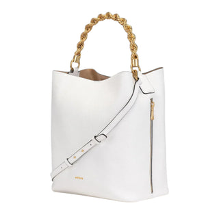 Guess, borsa in tessuto, avorio, HWAIDML2301, da donna
