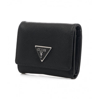 Guess, Cordelia, portafoglio in tessuto, carta SLG, SWEYG839544, nero, da donna