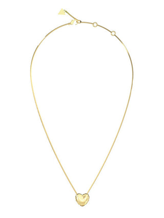 Guess Playful gold-plated Heart Collana Iconique JUBN05541JWYGT/U
