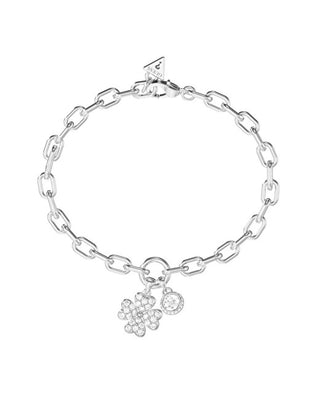 Guess Playful steel Bracciale Love Bites JUBB06044JWRH - Length: 18.4cm