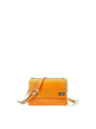 Guess, Katey, Xbody Convertible Flap, Torba na ramię z materiału, Pomarańczowa, HWCG78 70210, 23,5 x 16 x 7,5 cm, Damska