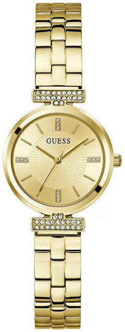 Guess Ladies Gold Tone Analog Orologio GW0762L2