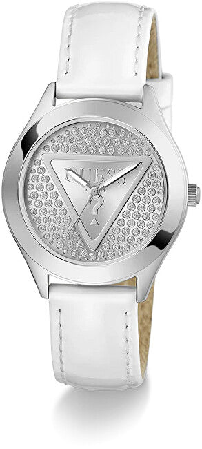 Guess Orologio Analogico Da Donna Color Argento Bianco Gw0745L3