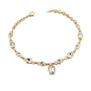 Guess Luxury Collana with clear crystals Mamounia JUBN05310JWYGT/U