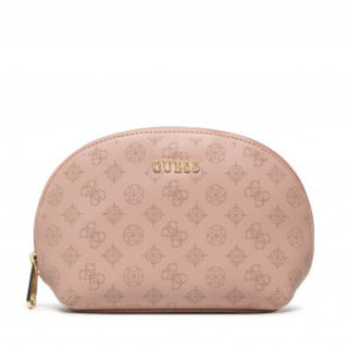 Guess Trousse per il trucco in tessuto color carne
