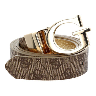 Guess, Mika, ceinture en tissu, BW7423VIN30, marron, femme, taille M