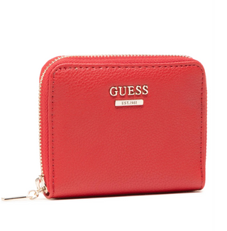 Guess, Naya, Portefeuille en tissu, petit modèle, SWVG78 81370, rouge, femme