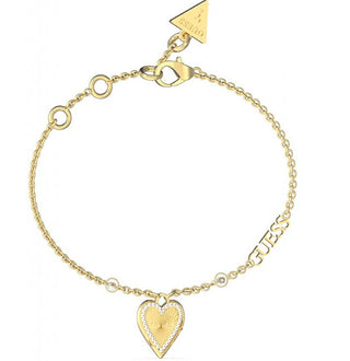 Guess Delicate gold-plated Bracciale Love Me Tender JUBB03242JWYG - Length: 21 cm