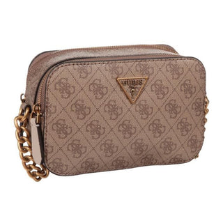 Guess, Noelle, polyuréthane, sac en tissu, lait, HWBB7879140LTE