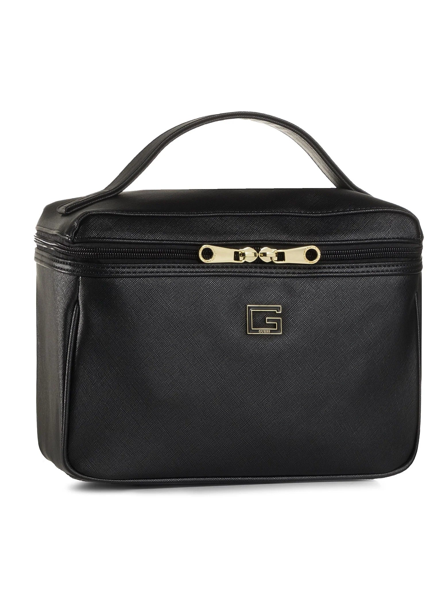 Guess Nohea Black Synthetic Leather Cosmetic Bag 29.5x18.5x15 cm