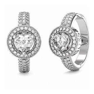 Guess Steel rings con zircons M`ama Non M`ama JUBE04670JWRHT-U