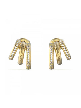 Guess Orecchini Originali Placcati In Oro Crazy Earrings Jube03302Jwygt/U