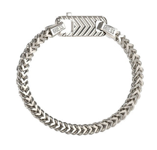 Guess Men´s Pit Stop Steel Bracciale JUMB04438JWST - Length: 21 cm