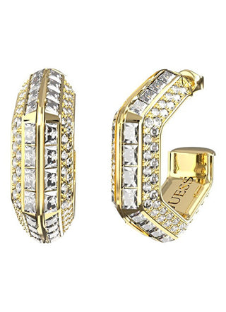 Guess Gold-plated hoop Orecchini Lioness Queen JUBE06188JWYGT/U