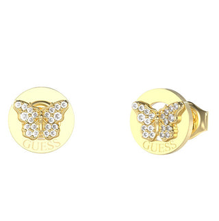 Guess Gold-plated Orecchini Butterflies Chrysalis JUBE06136JWYGT/U