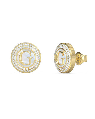 Guess Gold-plated stud Orecchini G Talisman JUBE06205JWYGT/U