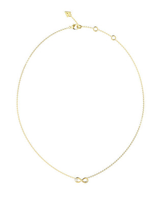 Guess Gold-plated Collana with crystals Love Bites JUBN06047JWYGT/U