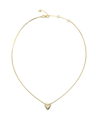 Guess Gold-plated heart Collana Beloved JUBN06016JWYGT/U