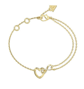 Guess Charming Heart and Infinity Bracciale Iconique JUBB05531JWYG - Length: 18.4cm