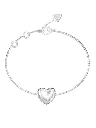 Guess Women's Bracciale Heart Iconique JUBB05542JWRH - Length: 21 cm