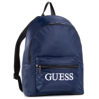 Guess, quatro, Material, Stoffrucksack, blau, HMQUAR P0405, Herren, 16/31 x 42 x 13 cm