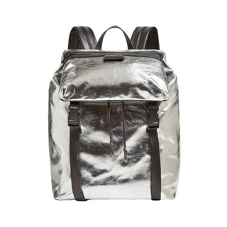 Guess, Salameda, Polyester, Stoffrucksack, Silber, Laptop-Ergänzung, HMSLLAP0305, Unisex