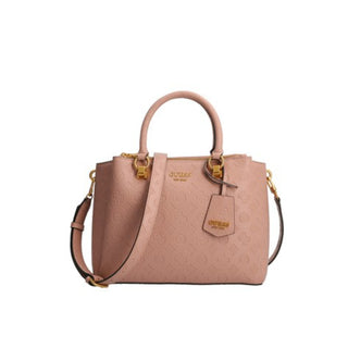 Guess, borsa a tracolla , poliuretano, borsa in tessuto, biscotto, HWPA84, da donna