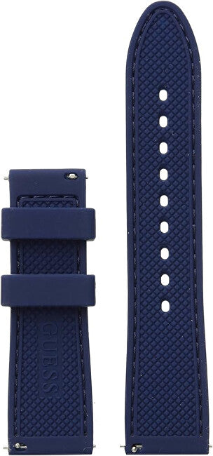 Guess Cinturino In Silicone 22 Mm - Blu Cs1002S6